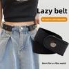 1-10PCS Buckle Free Comfortable Elastic Belt for Women Men Buckle Less No Bulge No Hassle Invisible Belts Stretch Waistband