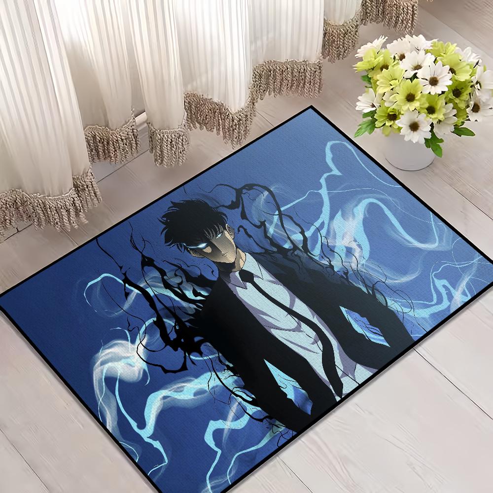 

Door Mat For Cool Living Room Bedside Decoration Bed Solo Floor Bath Kitchen 2 Entrance Carpet Large Anime Leveling Rug SJR40x60CM