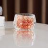 Crystal Candy Dish Tiny Hand-Cut Small Decorative Bowl H2.4 x W3.2 for Home Decor