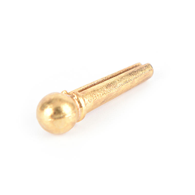 6Pcs Metal Bridge Pin Folk Acoustic Guitar String Pin Peg Nail Silver/Gold Color