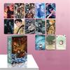 55pcs Anime Style Collectible Photo Cards Set LOMO Style Character Illustration Postcards for Collection and Display