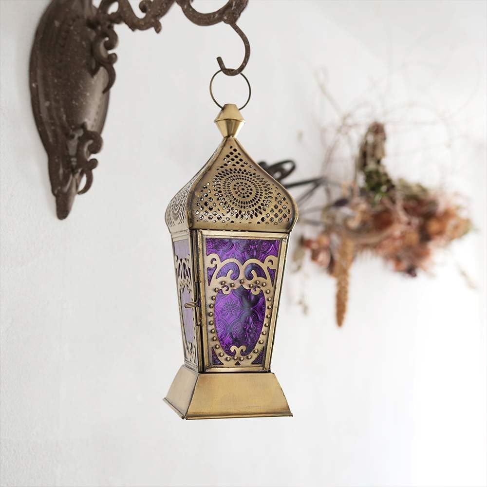 Tomo Corporation Moroccan Lamp M Sun Purple