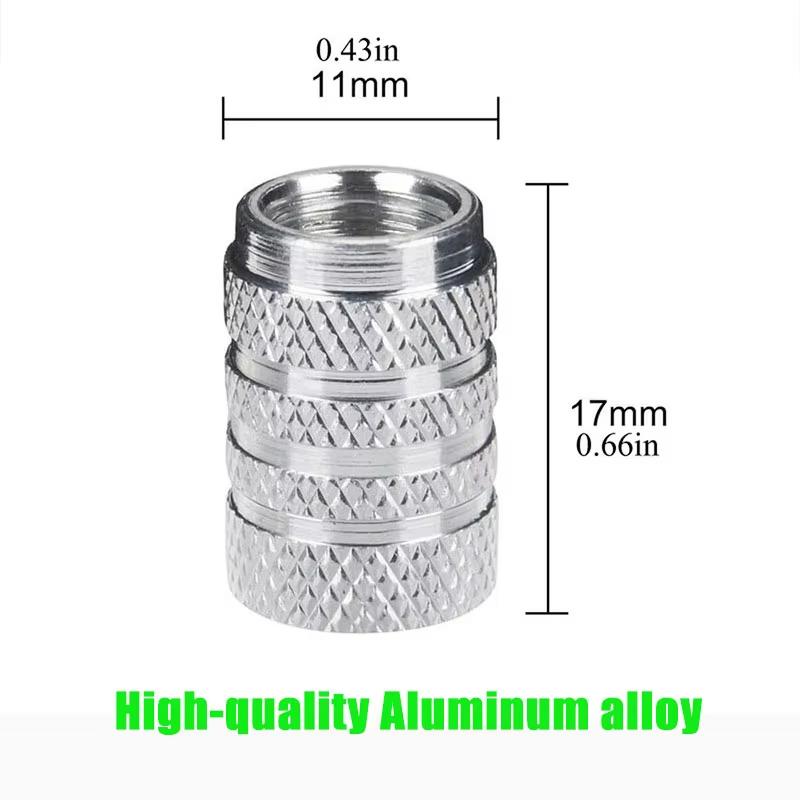 For Ford MB01New Car Valve Cap Decorative Dustproof Tire Valve Stem Caps For Toyota RAV4 Corolla Camry Frontier Supra C-HR Hilux Tacoma Prado