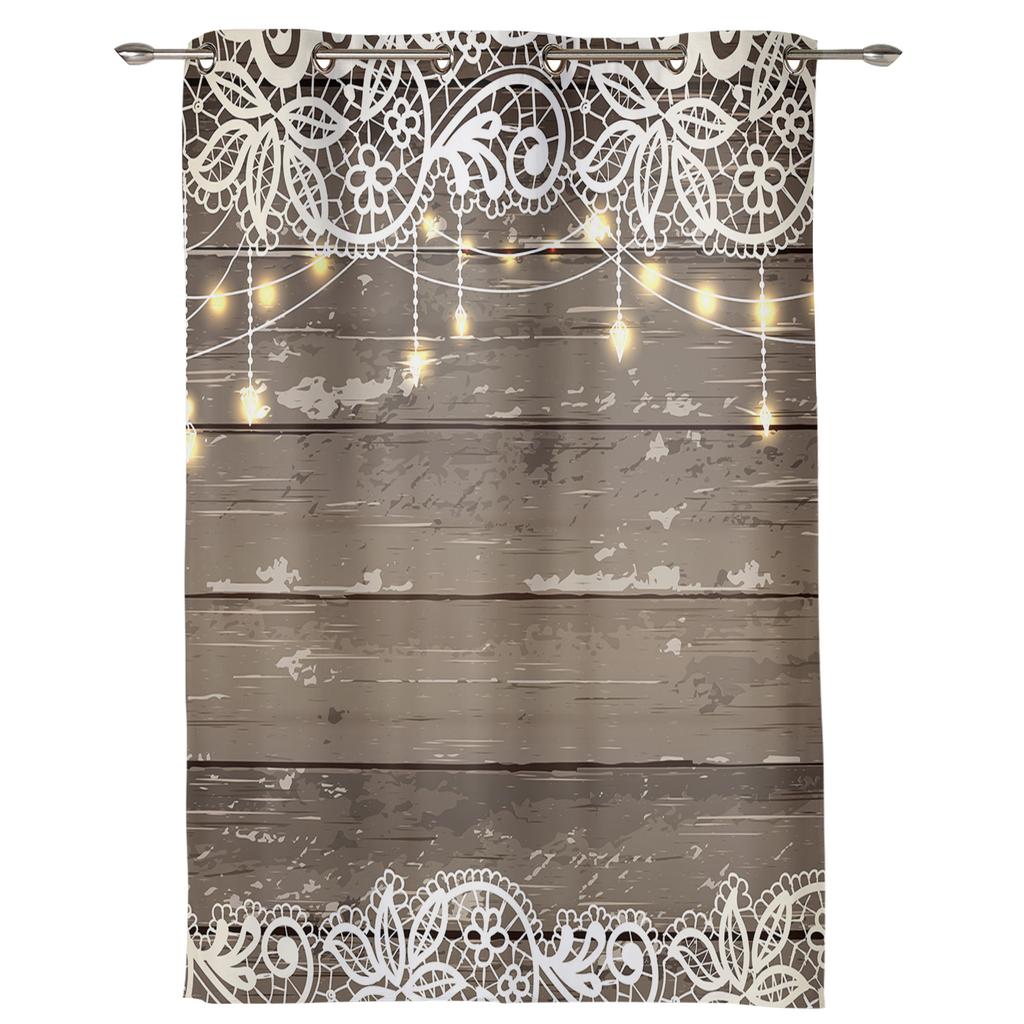 Stuffed Pattern Cat Stick Figures Window Curtains Living Room Decor Curtains for Bedroom Luxury Home Decor Flat  Window