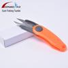 Foldable Dyneema Line Stainless Steel Fishing Scissors - Fish-Shaped Outdoor Tool for Cutting Fishing Lines and Lead Sheets.