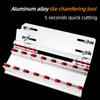 45 Degree Angle Cutting Tool Small Edge Grinding Machine  Aluminum Alloy Chamfer Bracket Ceramic Tile Chamfering Machine