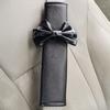 1/2pcs Flower Shoulder Pad Car Seat Belt Small Interior Decoration Protection Cartoon Creative Insurance Cover Car Accessories