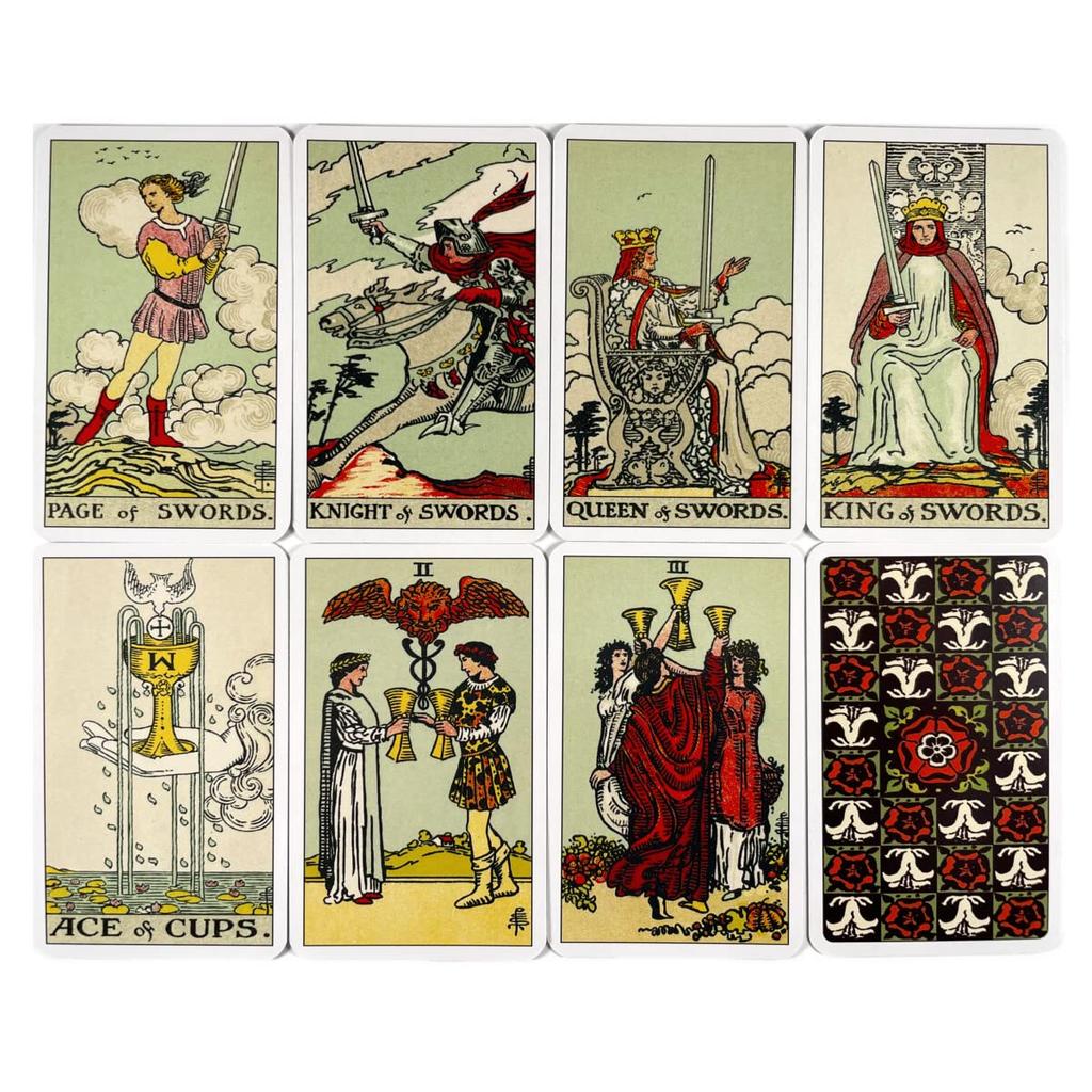 Tarot Original 1909 Waite 78 Miniature Tarot Includes Japanese Authentic Product I.I.J. Mini, Edition, Cards, Cards, Instructions,
