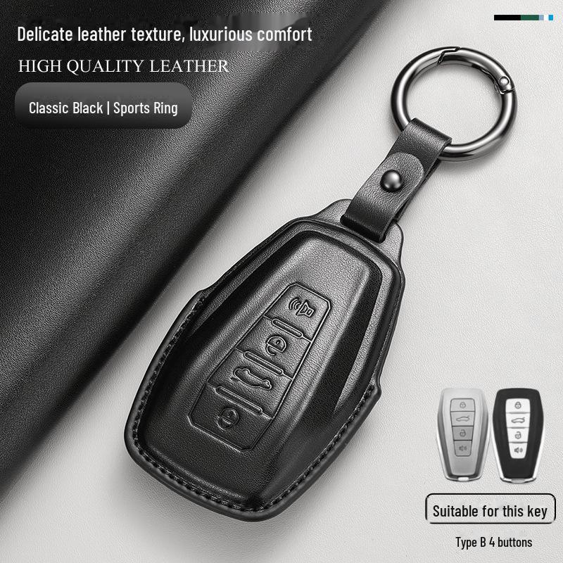 Geely Car Key Cover for Xingyue L, Xingrui, Dihao GS, Binrui, Binyue L, Boyue, Panda Models