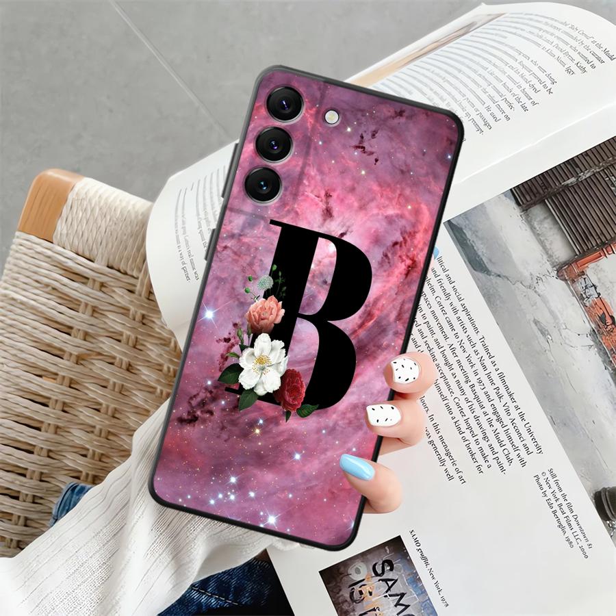 Personalized Letters Case for Samsung Galaxy A23 A73 A51 A55 A37 A06 A25 A16 A57 A15 A53 A17 A05 A52 A36 Phone Cover A12 A70 A13