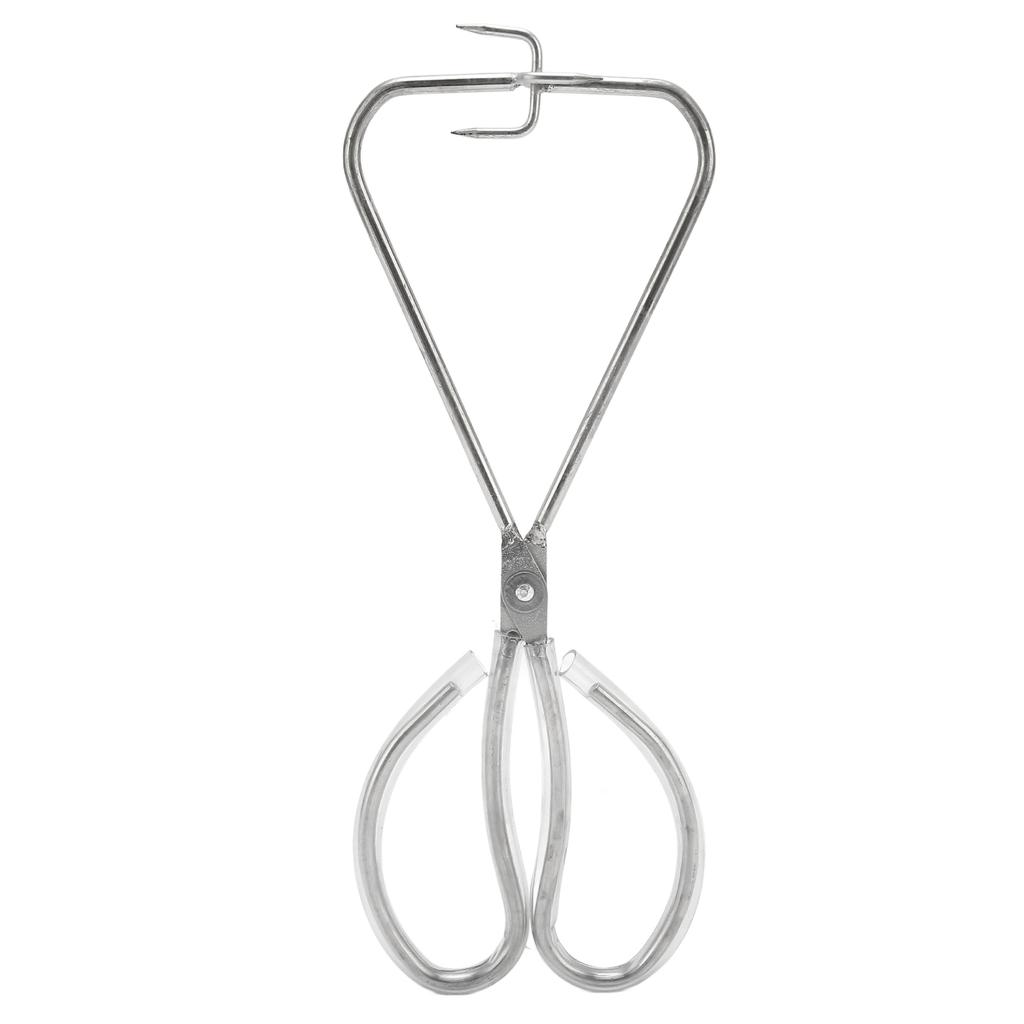 Pensetă de scufundare Instrument de ceramică Oțel inoxidabil Rezistență ridicată Formă simplă Clește pentru sculptură argilă ceramică