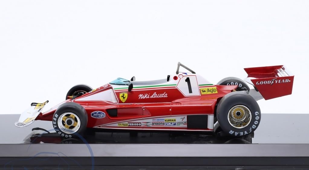 F1 Niki Lauda Scale Diecast Model Ferrari World Blister Pack 1/24 Car, 312T, Champion, 1976, [Used]