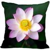 Luxury Home Decor Pillowcase Lotus Painting Art Pillowcase Living Room Sofa Cushion Cover