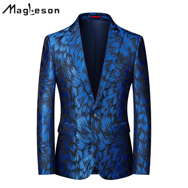 MAGLESON Men's Clothing Stylish Formal Men Business Office Jacket
