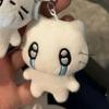 Llavero colgante Kawaii Chiikawa Hachiware niños alumno dibujos animados Anime peluche muñeca escuela bolsa acción figura accesorio