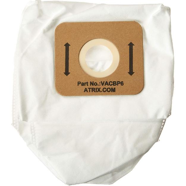 Atrix VACBP610P Сменные HEPA-фильтры для рюкзачного пылесоса Atrix, 10 шт., Белый