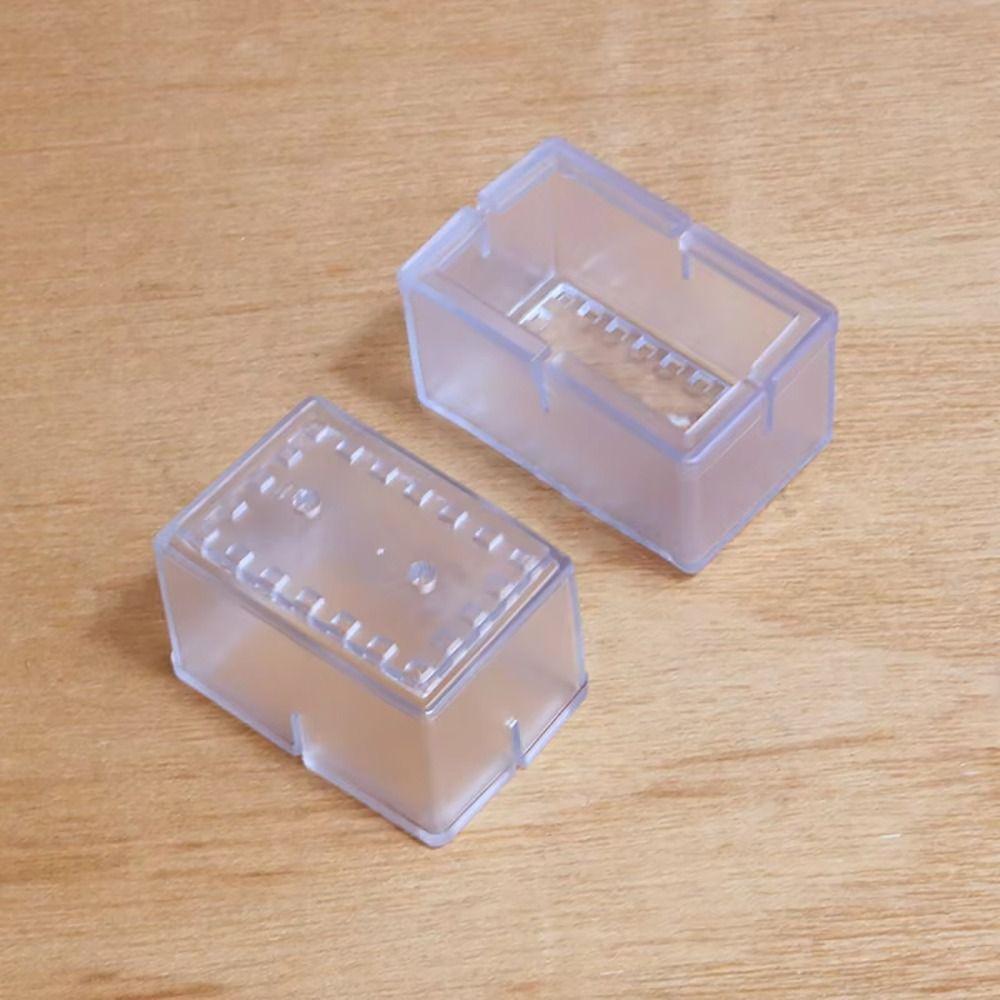 8 Stück Anti-Rutsch Tisch- und Stuhlbein-Kappen Verschleißfeste Möbelbeine Bodenschutz-Pads Verdickte PVC Transparente Beinabdeckungen