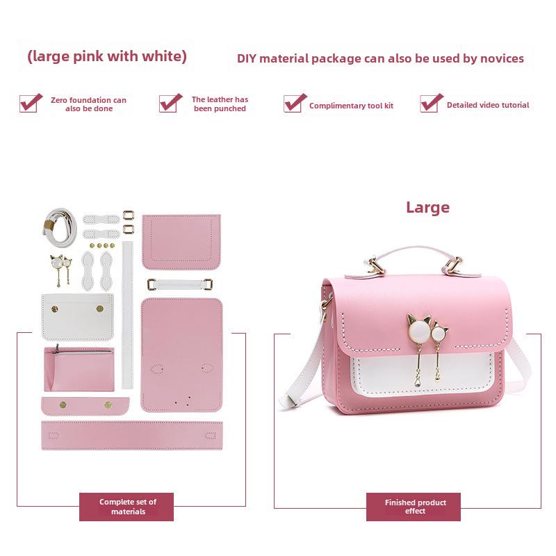 2022 Trendy DIY Hand-Woven Messenger Bag - Handmade Gift for Women