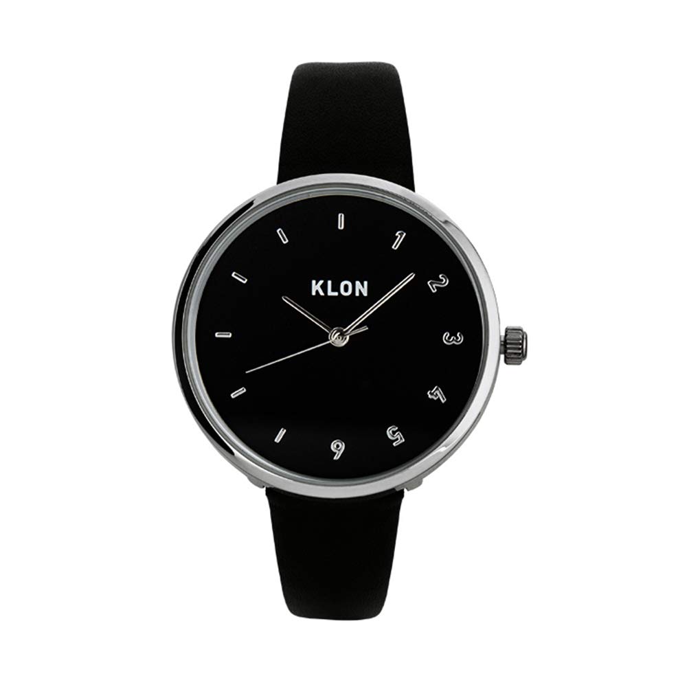 

Часы KLON простые унисекс черные деловые KLON CONNECTION ELFIN FIRST 33 мм женские мужские [ЧЕРНАЯ ПОВЕРХНОСТЬ]