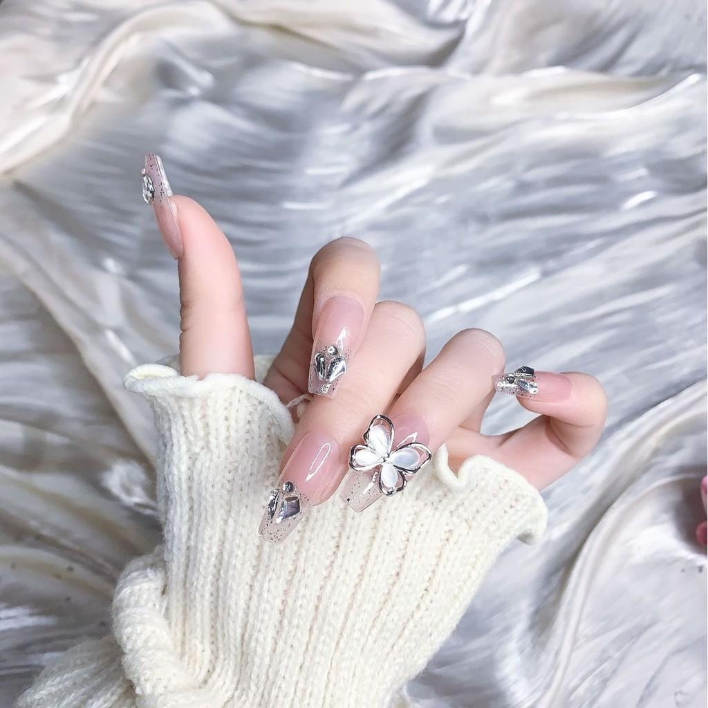 Handmade Nail Wear Fashion Casual Simple Exquisite Classic Nail Patch Style