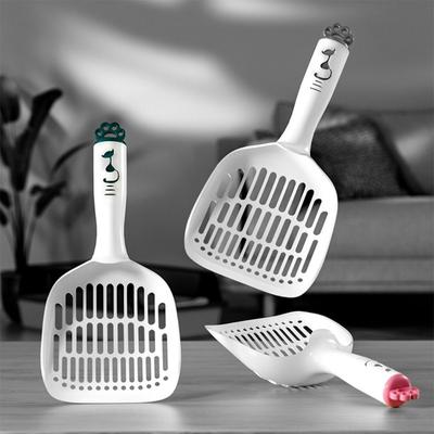 Portable Plastic Cat Litter Scooper Labor-saving Leak Fast Pet Litter Shovel Pet Cleaning Tool Hollow Pet Feces Shovel