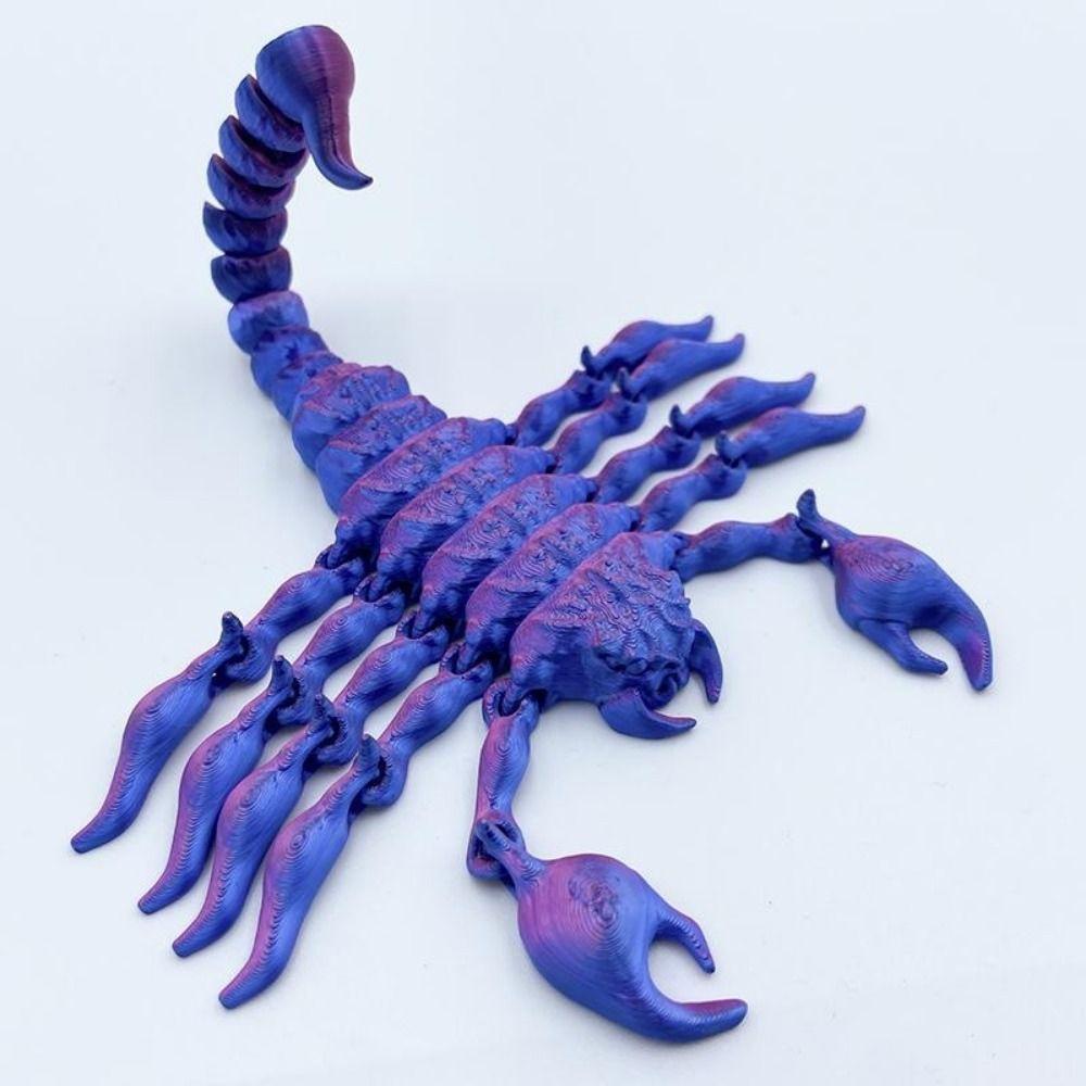 Articulated 3D Printed Scorpion Realistic Decorative Scorpion Figures  Landscaping Decoration