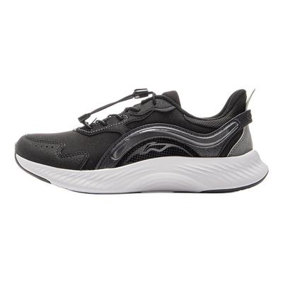 Li Ning Detské Ling Yue 2.0 Športový Životný štýl Módne Pohodlné Všestranné tlmenie Nárazov Nízke Ležérne Topánky Detské ležérne topánky Čierne YKCV112-15