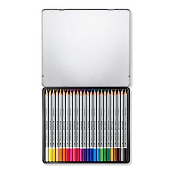 Staedtler Colored Pencils 24 Colors Watercolor Karat Aquarell 125 M24