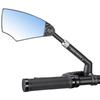 Bicycle Mirror Adjustable Telescopic Reflector 360° Rotatable Adjustable Anti-Glare Mirror Cycling Products