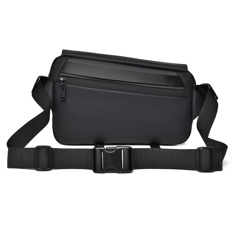 Portable Men's Bag Waterproof Multi-functional Chest Bag Outdoor Sports Shoulder Bag Travel Waist Pack Crossbody Sling