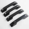 For BYD SHARK 2024 2025 2026 RHD ABS Chrome Carbon Black Door Handle Cover Door Bowl Frame Trims Sticker Car Styling Accessories