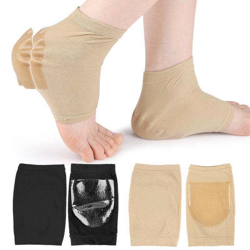 Unisex Anti-Cracking Moisturizing Silicone Heel Socks