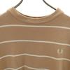 FRED PERRY BEAMS Beams special order Border Pattern Long sleeve Fawn trainer Men's Used