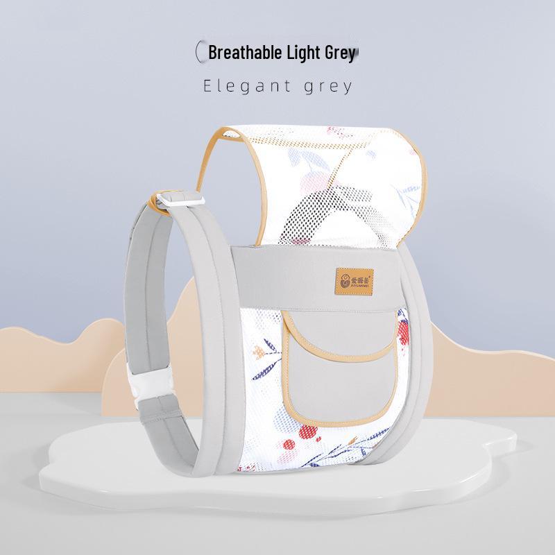 Multifunctional Summer Baby Carrier: Front & Back, Lightweight, Ergonomic, Labor-Saving, Front-Facing Design for Outings.