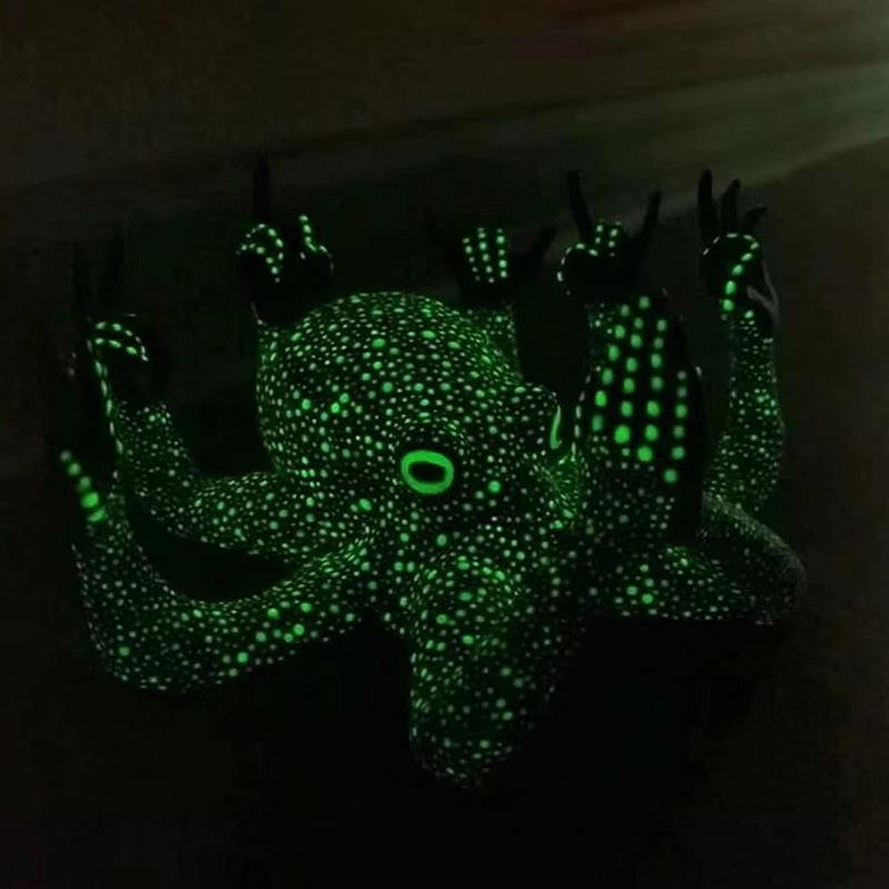 Octopus Octopus Luminous Ornament Design Home Spoof Garden Ornament Design Octopus