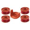 Grass Trimmer Spool Line Coils With Coil Lid Spool Line Cap Set Thread Coil Set For Lawn Mower Grass Trimmer Accessories