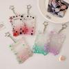 Shatterproof Acrylic ID Badge Holders Double Purpose Keychain Case for Fan Photos Gift Ideas & Everyday Carry Essential