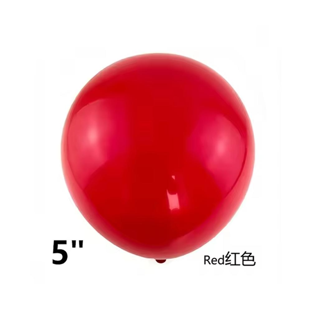 5 Inch Matte Round Balloon Arch Retro Blend Set Birthday Party Wedding Engagement Decoration Christmas Bar KTV Arrangement
