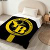 1PC Bsc Young Patterned Flannel Blanket Suitable For All Seasons For Home Decor Warmth And Comfort Gifts Holiday Present