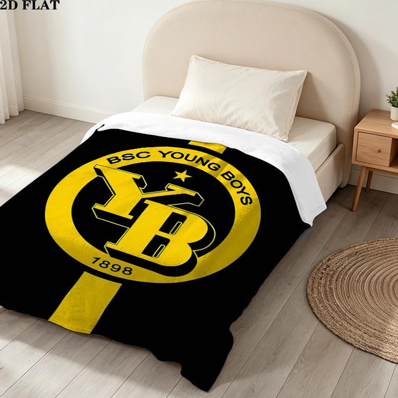 1PC Bsc Young Patterned Flannel Blanket Suitable For All Seasons For Home Decor Warmth And Comfort Gifts Holiday Present