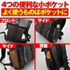 Henly Begins Daytona Bike Backpack Waterproof 16L DH-739 Black