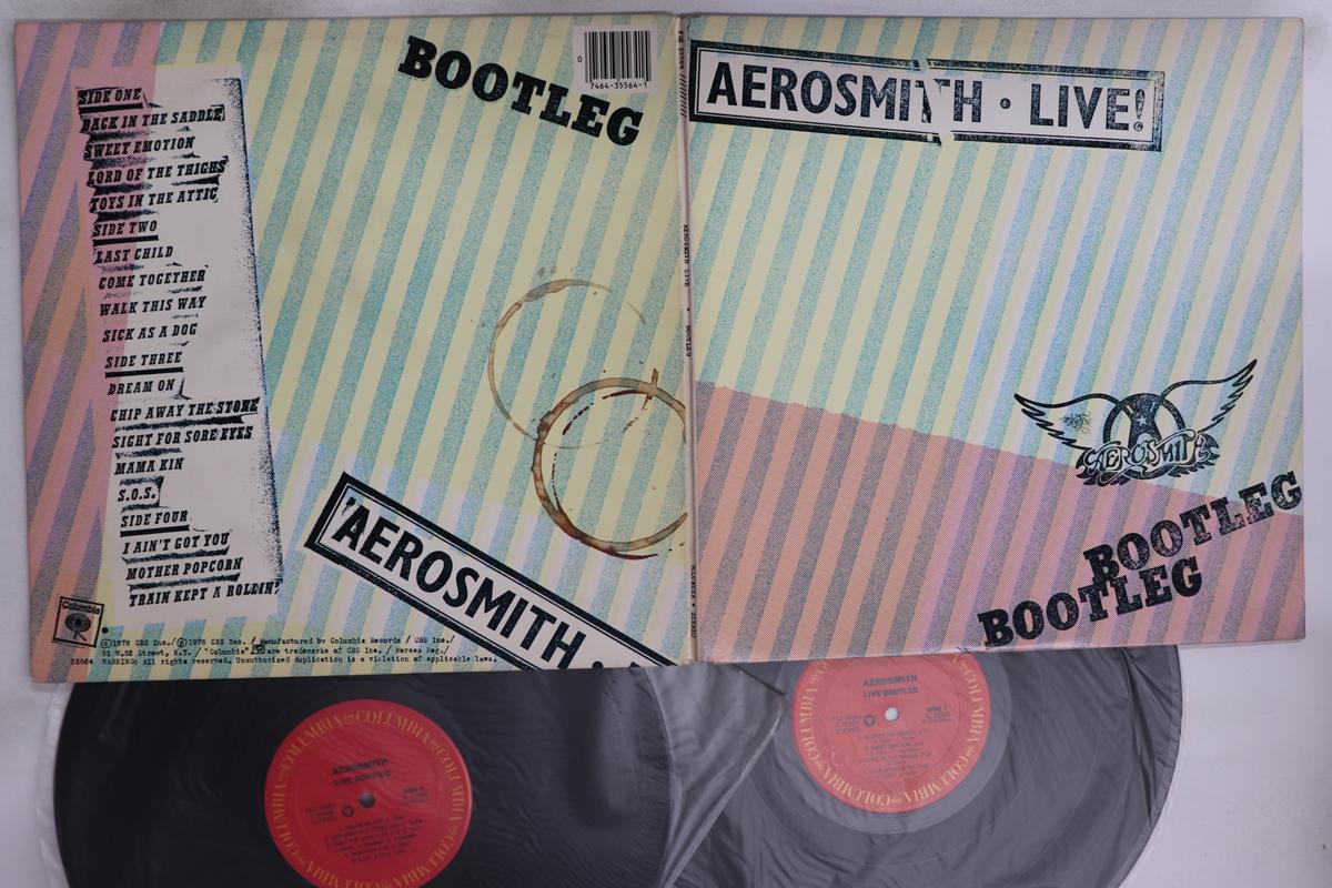 Виниловая пластинка AEROSMITH Live Bootleg PC235564 COLUMBIA США Рок Б/у