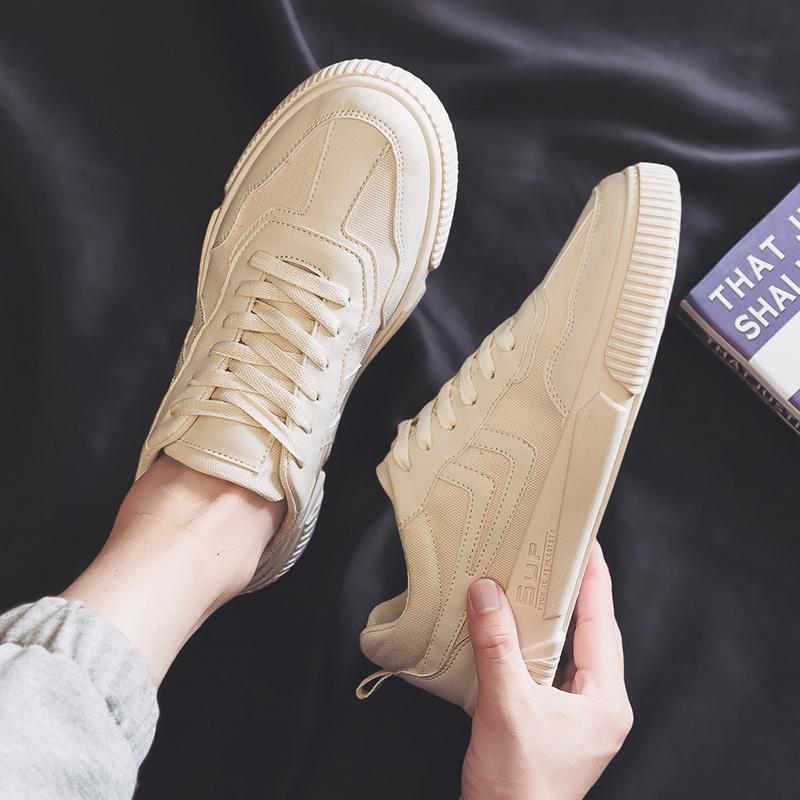 Versatile low-top canvas trendy men's shoes casual sports board shoes 2025 new spring trendy shoes men's black cloth shoes