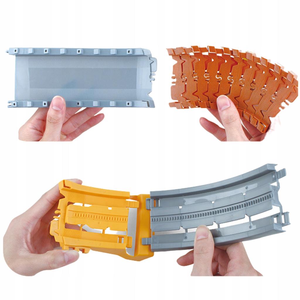 Mega XXL Elektrická Závodní Dráha Stavební Park Staveniště Sada 273 EL