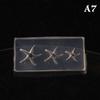 Silikonová forma na modelování nehtů Oceánský styl Mušle Hlemýžď Hvězdice 3D razítkovací destička Šablony na nehty DIY UV gel Manikúrní nástroje Nail Art