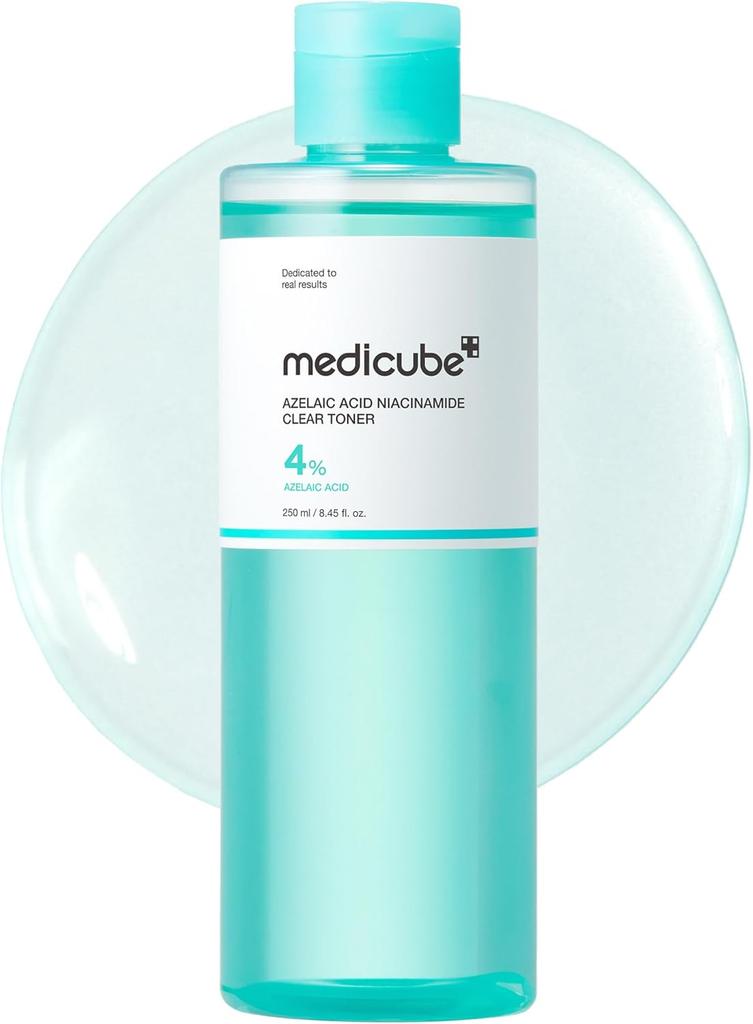 Medicube Azelaic Acid Niacinamide Clear a Toner That Balances Oil and Reduces and Azelaic Formula for Oily A Toner from Korean Toner, Moisture, Sebum,