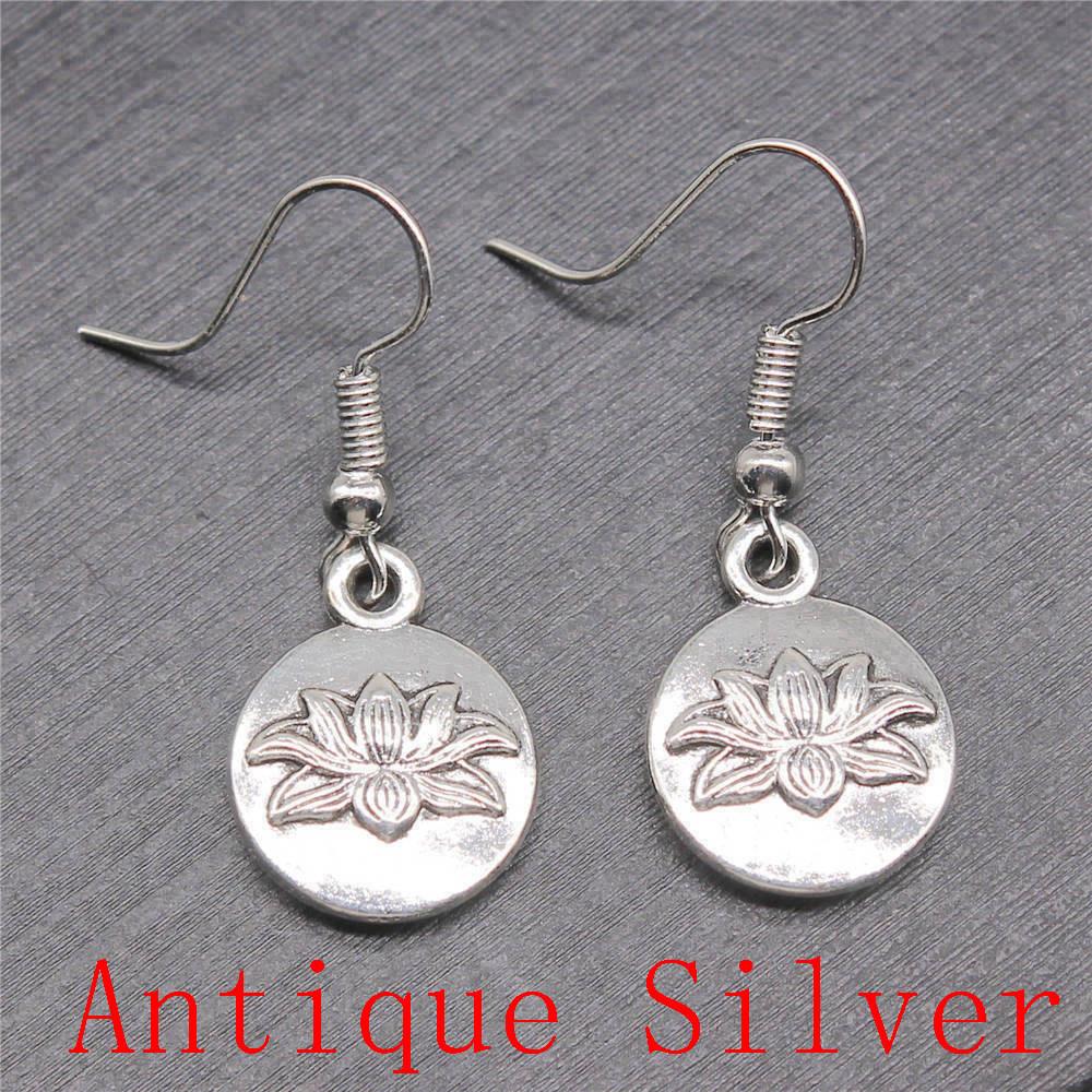 Mandala Pattern Drop Earrings Dangle Drop Earrings For Women Jewelry Making Wholesale