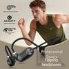 New 6.0 Air Conduction Bluetooth Headphones: Sweatproof, Waterproof, In-Ear & Over-Ear with Long Battery Life for Sports.