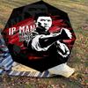 1 Stück IP MAN WING CHUN Regenschirm - 8 Speichen verstärkt, Automatisches Öffnen, Leicht & Langlebig, Niedliches Modeaccessoire für den Außenbereich, Strand oder Freizeit, Strand