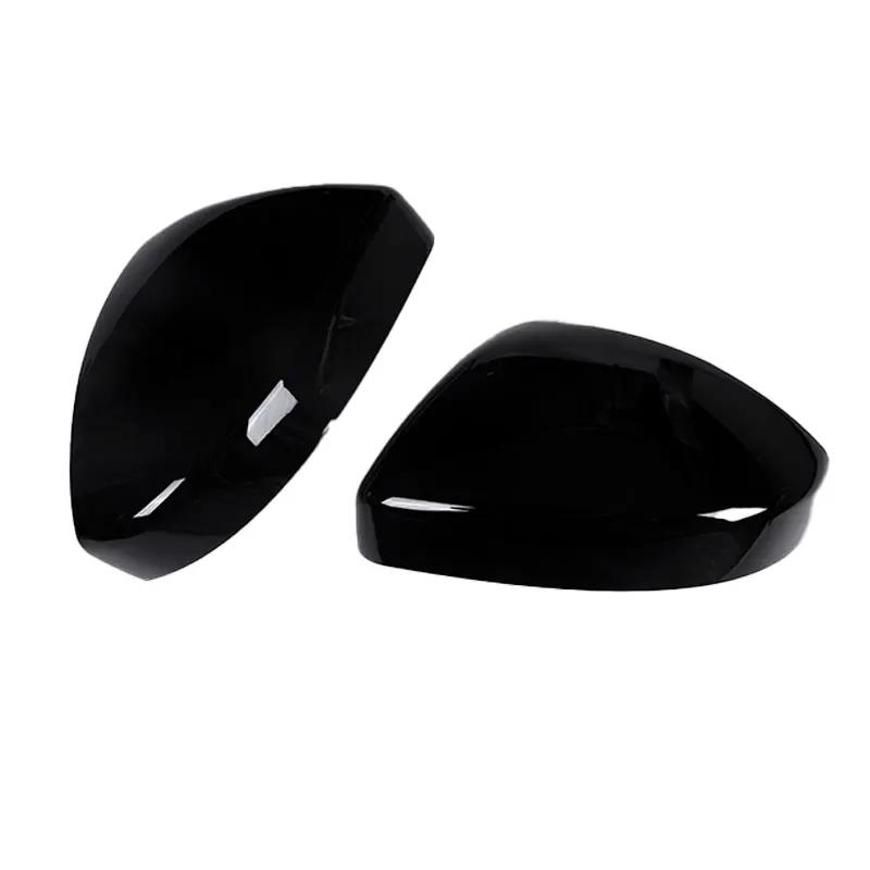 

For Jaguar F-Pace 2016 2017 2018 ABS Carbon Fiber/Matt Black Car Rearview Mirror Cap Cover Trim Sticker Car Accessories чорний